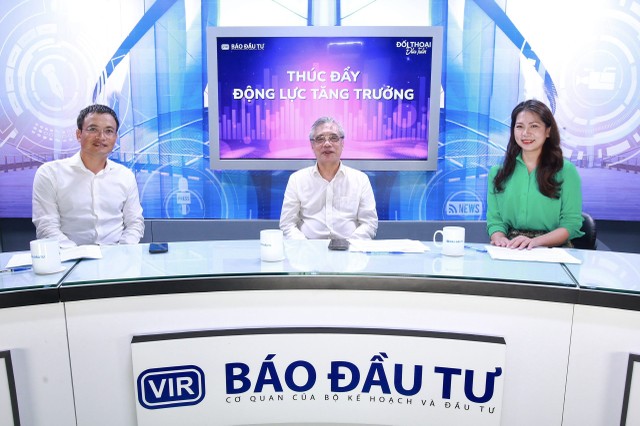 Talkshow Đối thoại đầu tuần với chủ đề Kích hoạt động lực tăng trưởng. (Ảnh: Chí Cường)