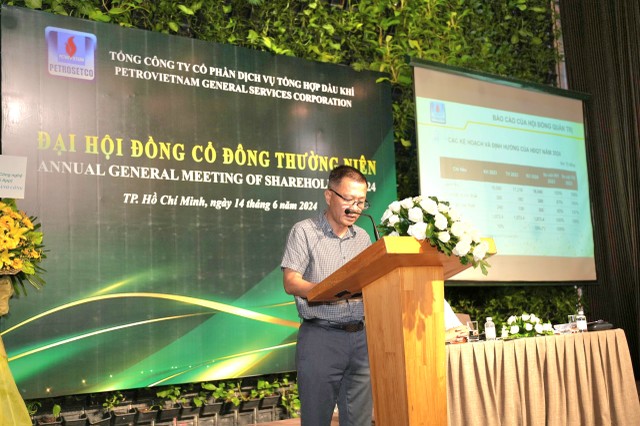 Ông Phùng Tuấn Hà, Chủ tịch HĐQT PET.