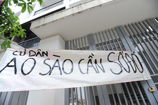 Khu đô thị Ao Sào: cao cấp “3 không”, dân chết khát ảnh 13