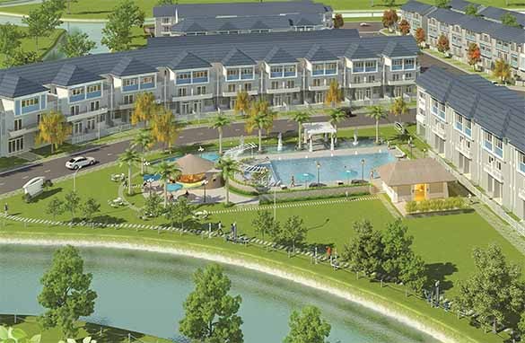 Khu tien ich cua Khu biet thu Mega Ruby