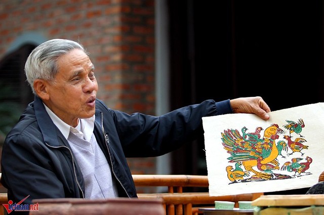 Giải mã cực thú vị 6 loại gà trong tranh Đông Hồ ảnh 2