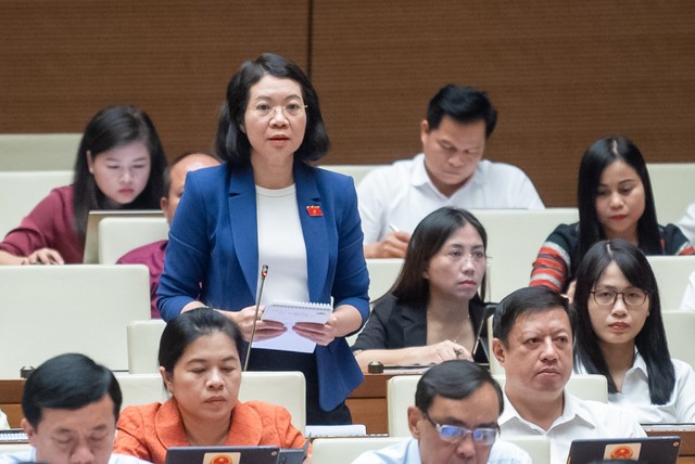 Đại biểu Mai Thị Phương Hoa. Ảnh: Cổng thông tin điện tử Quốc hội.