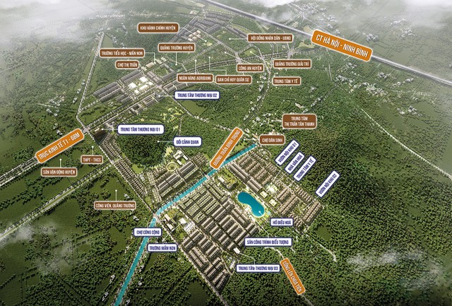 Hệ thống tiện ích nội, ngoại khu và hạ tầng giao thông đồng bộ.