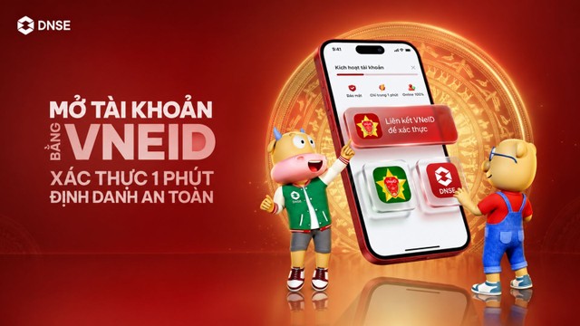 Khách hàng mở tài khoản thành công tại DNSE sẽ nhận tới 150.000 đồng, miễn phí 30 ngày sử dụng Ý tưởng đầu tư, miễn lãi margin 30 ngày. Khách hàng mở tài khoản thành công tại DNSE sẽ nhận tới 150.000 đồng, miễn phí 30 ngày sử dụng Ý tưởng đầu tư, miễn lãi margin 30 ngày.