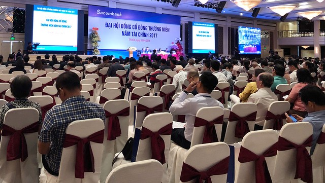 Đại hội đồng cổ đông Sacombank: Ông Dương Công Minh trả lời “vui tính“ ảnh 1