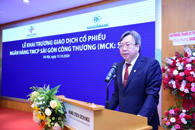 Chủ tịch HĐQT Saigonbank ông Vũ Quang Lãm