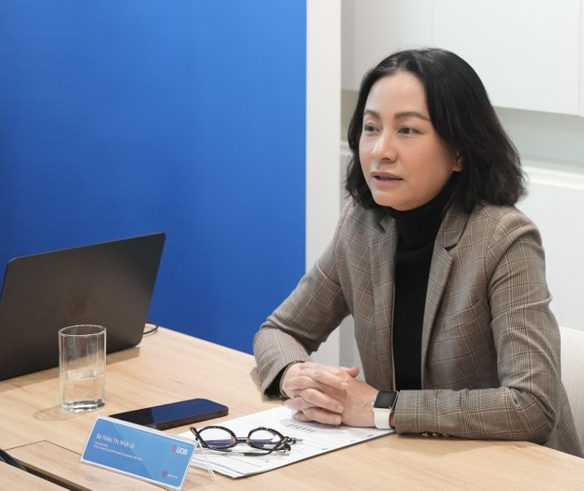 Bà Thiều Thị Nhật Lệ, Tổng giám đốc Công ty cổ phần Quản lý Quỹ UOBAM Việt Nam