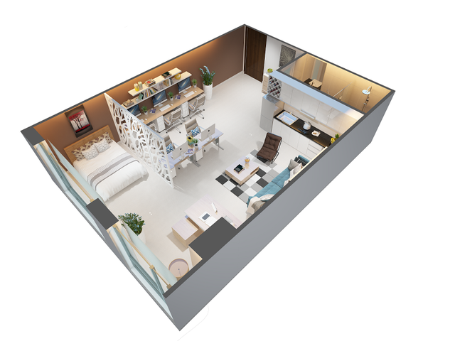 Sức hút mới mang tên officetel ảnh 1