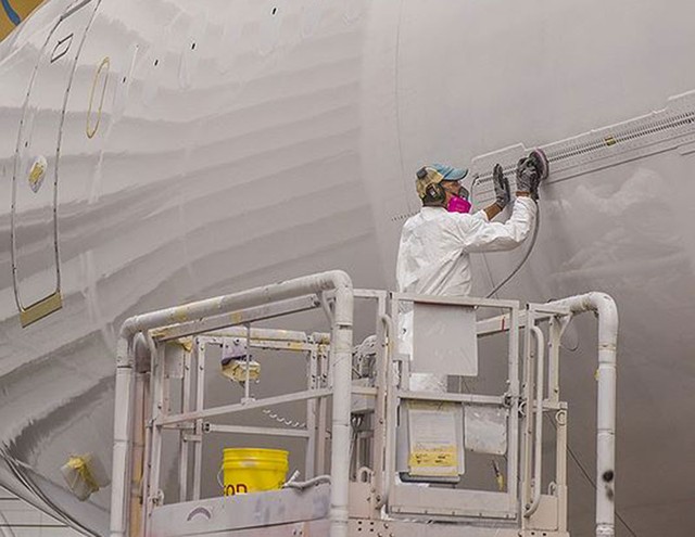 Hé lộ những hình ảnh đầu tiên chiếc Boeing 787-10 của Vietnam Airlines ảnh 2