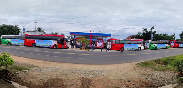 Điểm dừng chân tại Cửa hàng xăng dầu số 4 PVOIL Bình Thuận