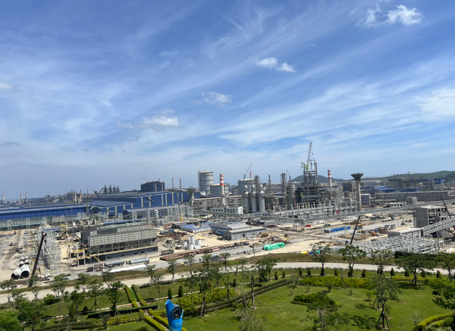 Khu liên hợp Hòa Phát Dung Quất 2 đang khẩn trương thi công