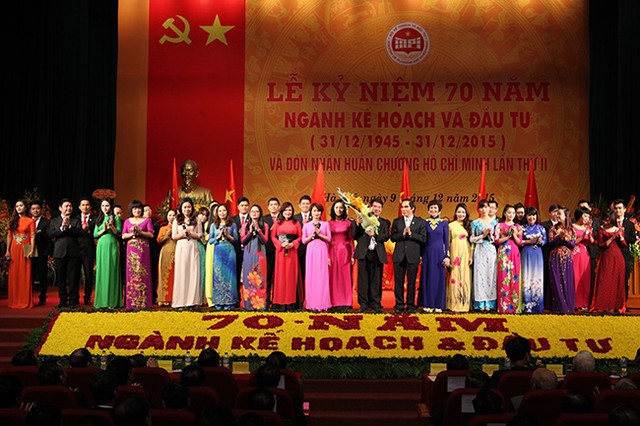 Phó Chủ tịch nước Nguyễn Thị Doan: Ngành Kế hoạch và Đầu tư phát huy truyền thống “Kiến thiết Quốc gia“ ảnh 9