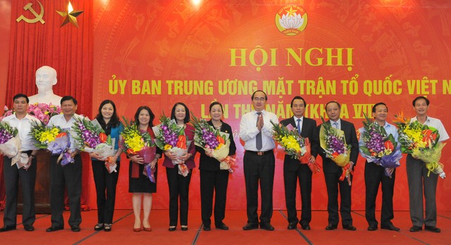 Hai Ủy viên Bộ Chính trị tham gia Đoàn Chủ tịch Ủy ban Trung ương MTTQVN ảnh 1
