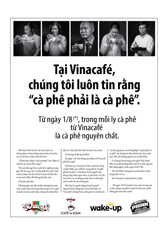 Vinacafé Biên Hòa cam kết sản xuất các sản phẩm cà phê nguyên chất, không độn đậu nành ảnh 1