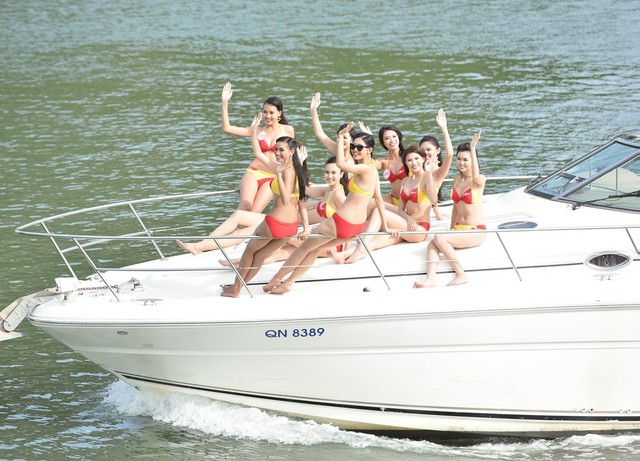 Bikini Vietjet tôn vinh nét đẹp Hoa hậu Việt Nam 2016 ảnh 1