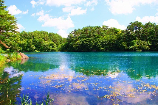 Lặng ngắm vẻ đẹp bình yên bất tận của hồ ngũ sắc Goshiki-numa ảnh 3