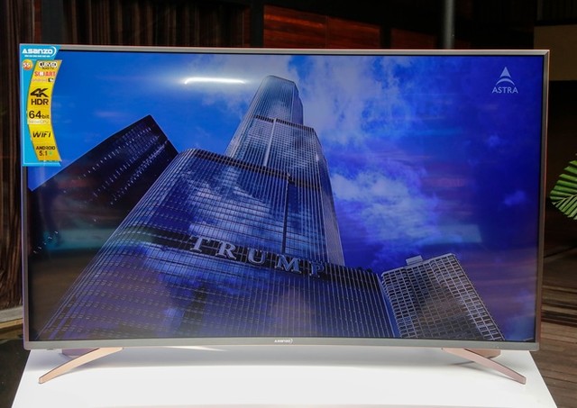 TV 4K màn hình cong thương hiệu Việt giá 22 triệu đồng ảnh 1
