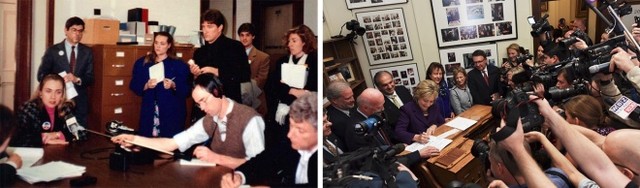 Clinton trong chiến dịch tranh cử tổng thống 1992 và 2016 ảnh 1