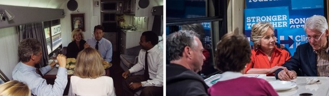 Clinton trong chiến dịch tranh cử tổng thống 1992 và 2016 ảnh 7