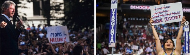 Clinton trong chiến dịch tranh cử tổng thống 1992 và 2016 ảnh 9