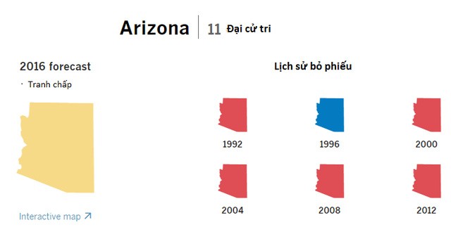Cục diện bầu cử tổng thống Mỹ qua các bang chiến trường ảnh 9