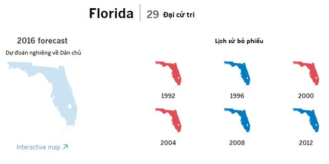 Cục diện bầu cử tổng thống Mỹ qua các bang chiến trường ảnh 1