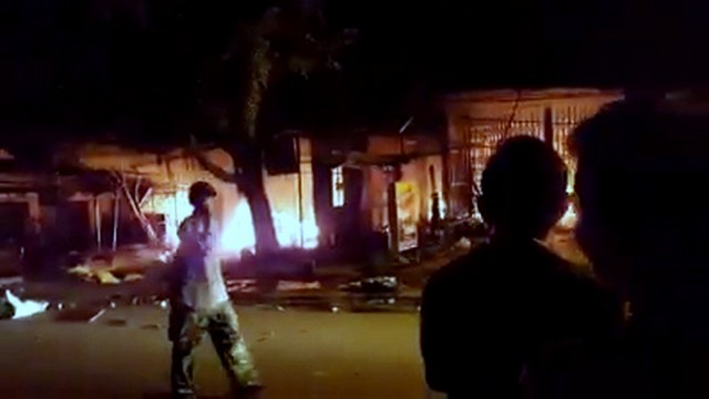 Cháy trung tâm thương mại ở Gia Lai, thiệt hại nhiều tỷ đồng ảnh 1