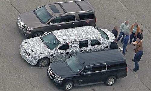 Limousine bọc thép của Tổng thống Donald Trump lộ diện ảnh 1