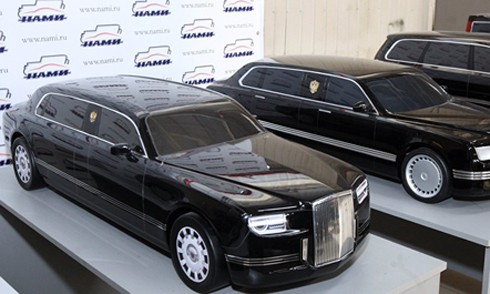Siêu xe cho tổng thống Nga lần đầu lộ diện ảnh 3