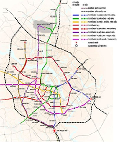 Hà Nội xin tăng vốn “khủng” cho tuyến đường sắt đô thị số 2 ảnh 1