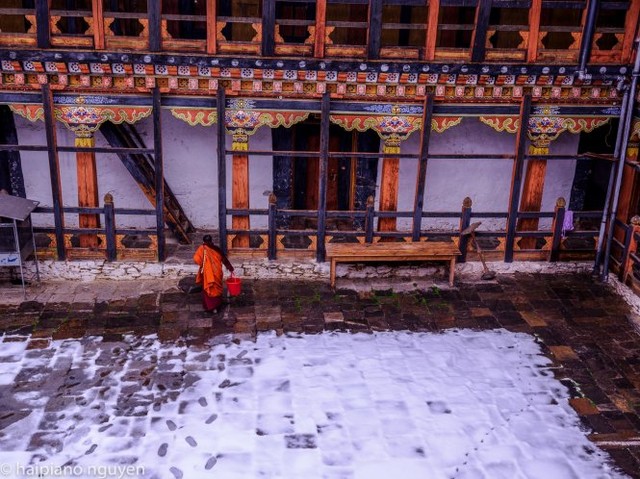 Bhutan mùa tuyết tan ảnh 3