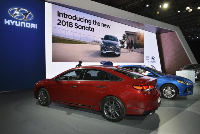 Hyundai Sonata 2018 phiên bản Mỹ ra mắt ảnh 3