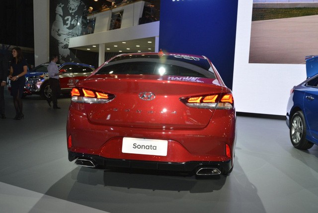 Hyundai Sonata 2018 phiên bản Mỹ ra mắt ảnh 4