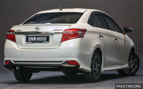 Toyota Vios mới trang bị camera 360 độ xung quanh xe ảnh 2