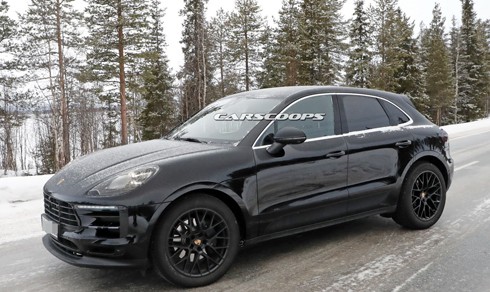 Porsche Macan 2019 lộ diện trên đường thử ảnh 1