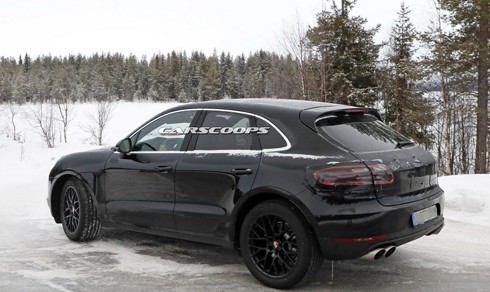 Porsche Macan 2019 lộ diện trên đường thử ảnh 3