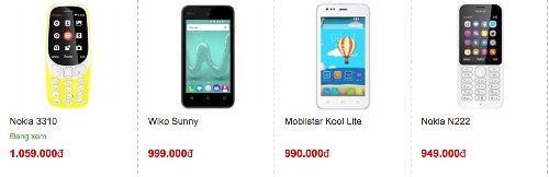 Nokia 3310 có giá hơn 1 triệu đồng ở Việt Nam ảnh 1