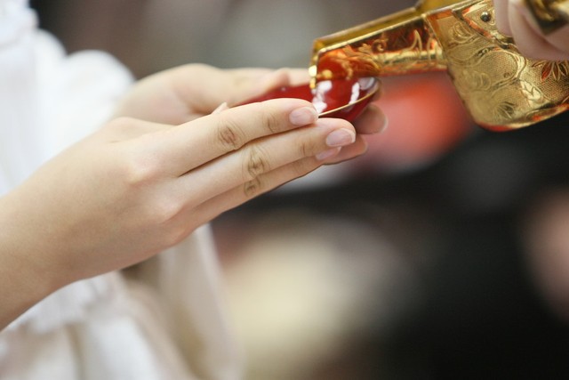 Đám cưới cầu kỳ theo nghi thức Thần đạo của Nhật Bản ảnh 7