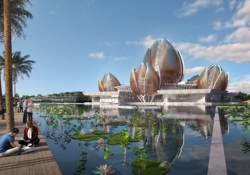 Kiến trúc hoa sen khiến sân bay Long Thành 'tăng chi phí' ảnh 1