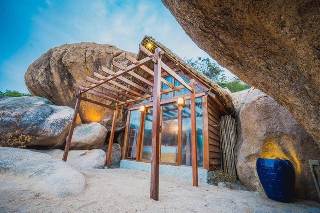 Lều tổ chim và nhà hang đá bên bờ vịnh Cam Ranh ảnh 5