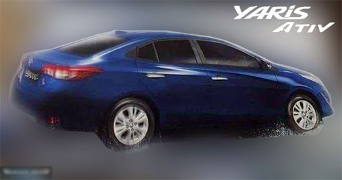 Toyota Yaris sedan mới ra mắt vào tuần sau ảnh 1