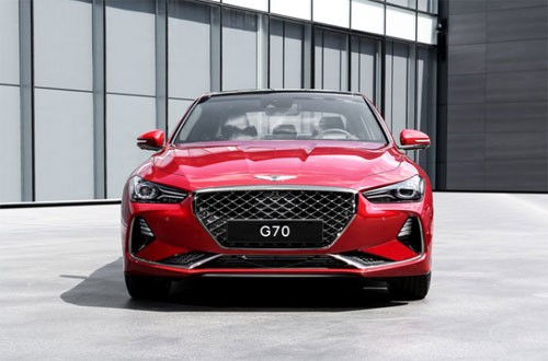 Genesis G70 - xe Hàn thách thức bộ ba hạng sang Đức ảnh 1