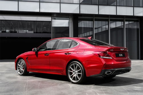 Genesis G70 - xe Hàn thách thức bộ ba hạng sang Đức ảnh 4