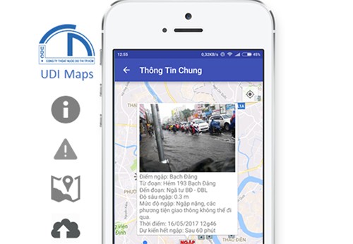 Người Sài Gòn có thể tránh ngập bằng smartphone ảnh 1