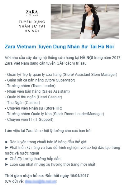 Trưa 9/11, Zara sẽ mở cửa tại Hà Nội ảnh 1