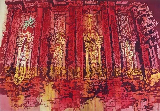 Vẻ đẹp Việt Nam trong tranh nhuộm Katazome ảnh 4