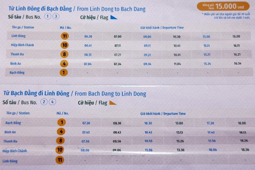 Khai trương tuyến buýt sông đầu tiên của TP.HCM ảnh 2