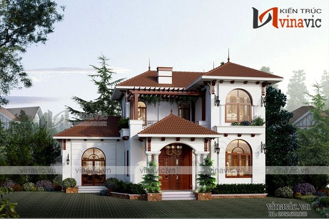 Biệt thự đẹp phá cách tối ưu công năng ảnh 2