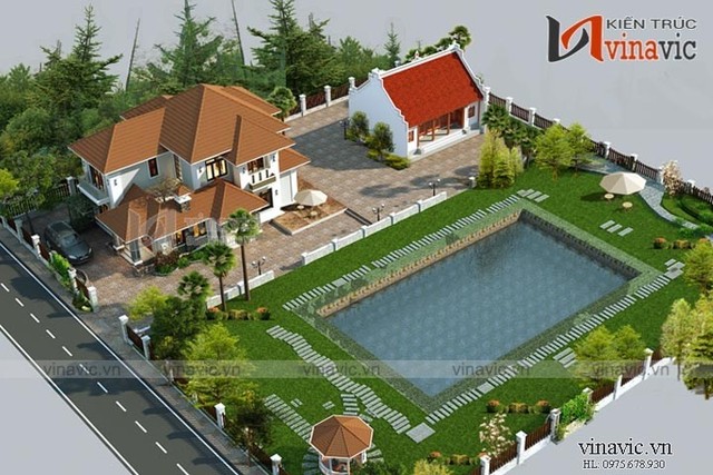 Biệt thự đẹp phá cách tối ưu công năng ảnh 3