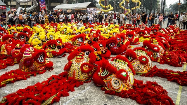 108 con lân lập kỷ lục Việt Nam ảnh 2